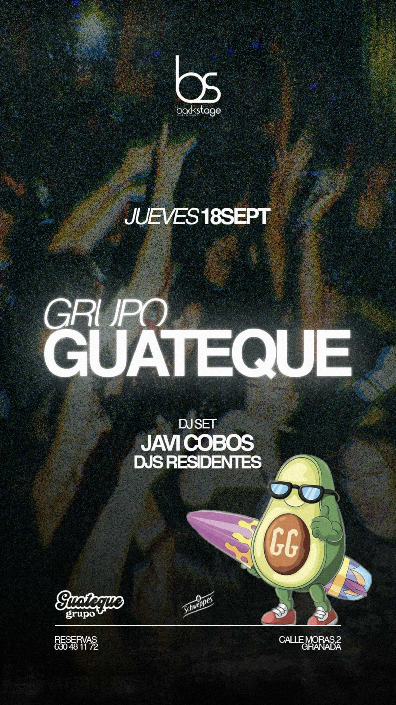 GUATEQUE EN BACKSTAGE